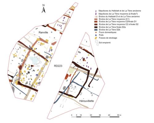 Hérouvillette-Ranville_site 3 du contournement de Sainte-Honori